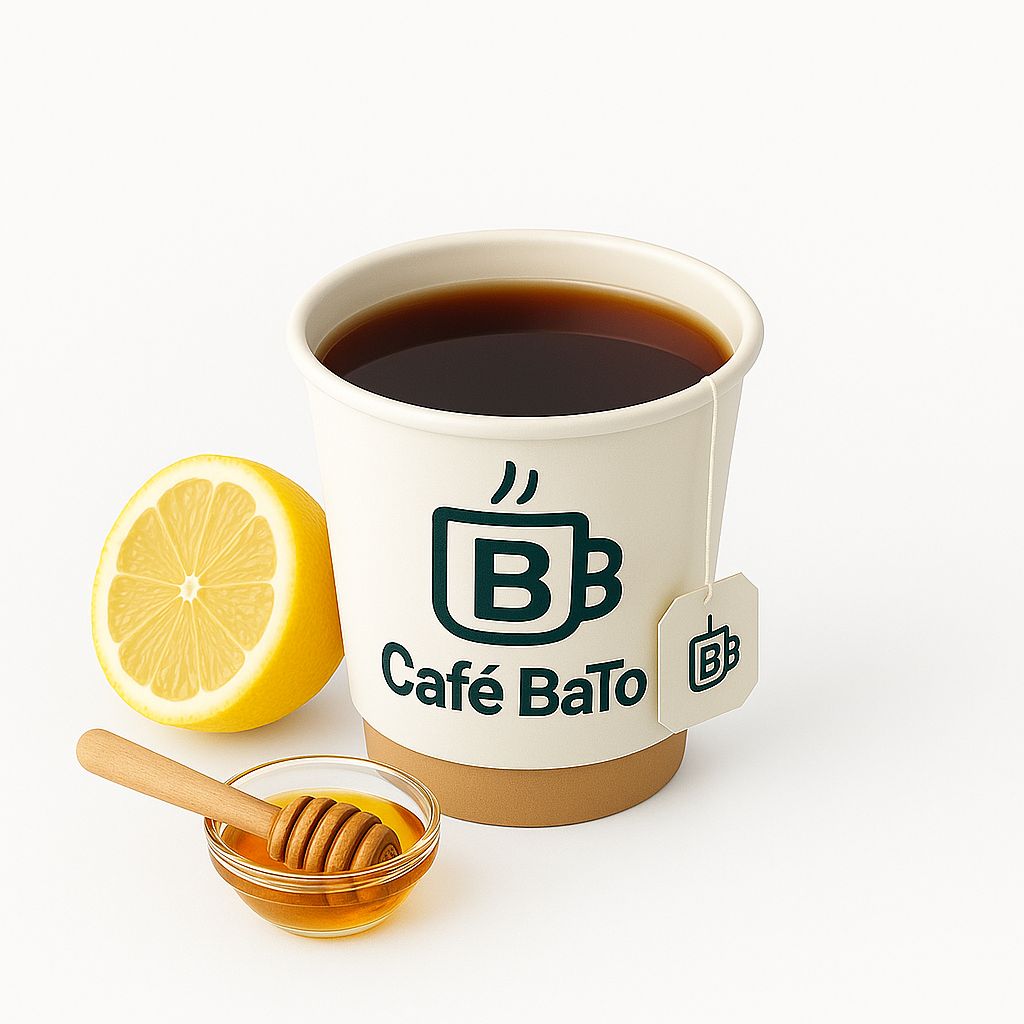 چای + لیمو + عسل